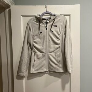 The north face zip up jacket
